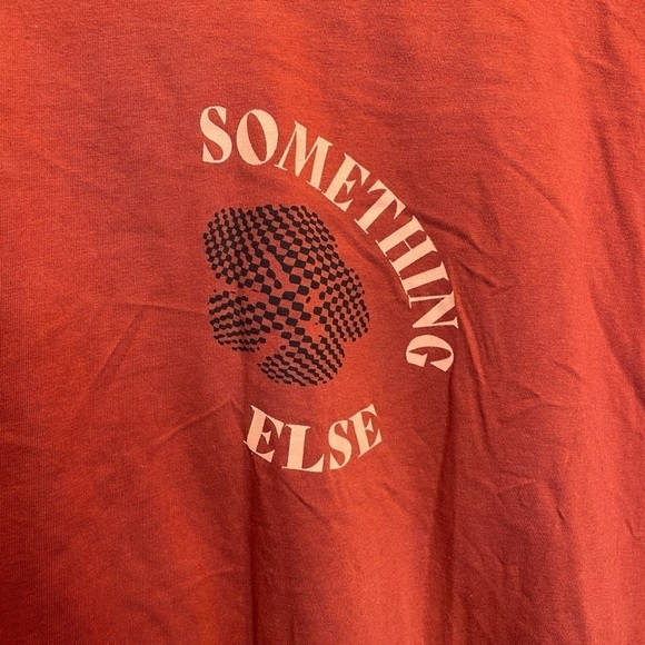 BP x Wildfang Graphic Tee Something Else Rust Boxy Fit 3XL New - Picture 5 of 10